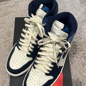 Nike Men's Air Jordan 1 High Obsidian